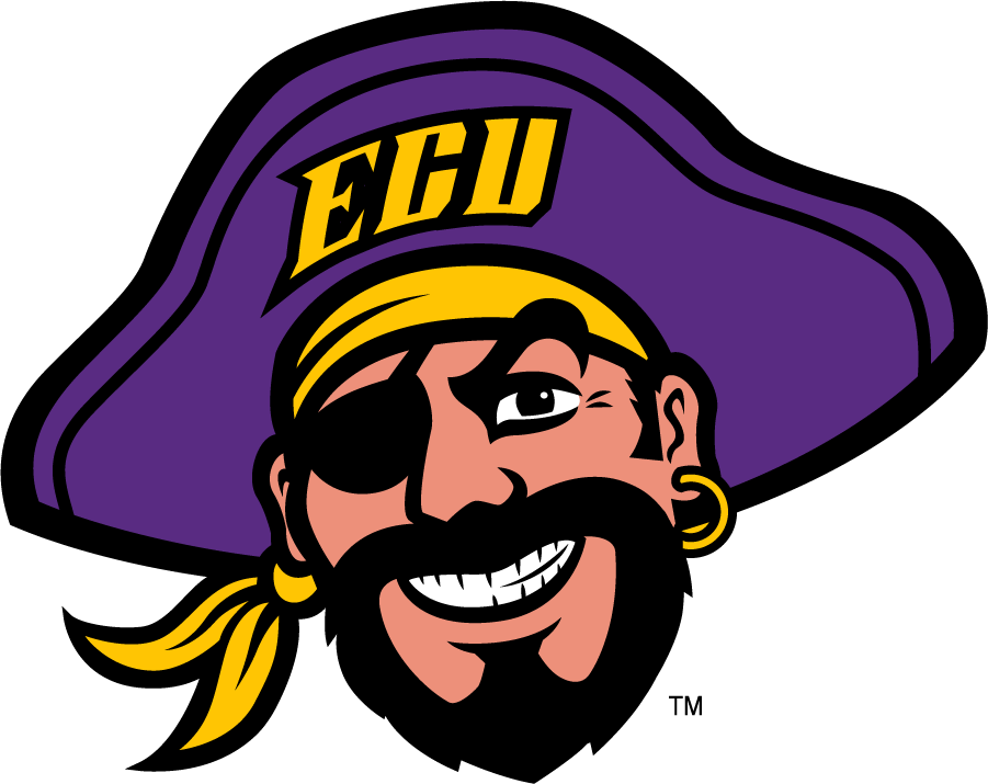 East Carolina Pirates 2010-2014 Mascot Logo iron on transfers for clothing